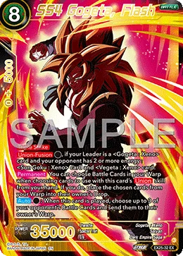 SS4 Gogeta, Flash 「EX25-32」「EN」