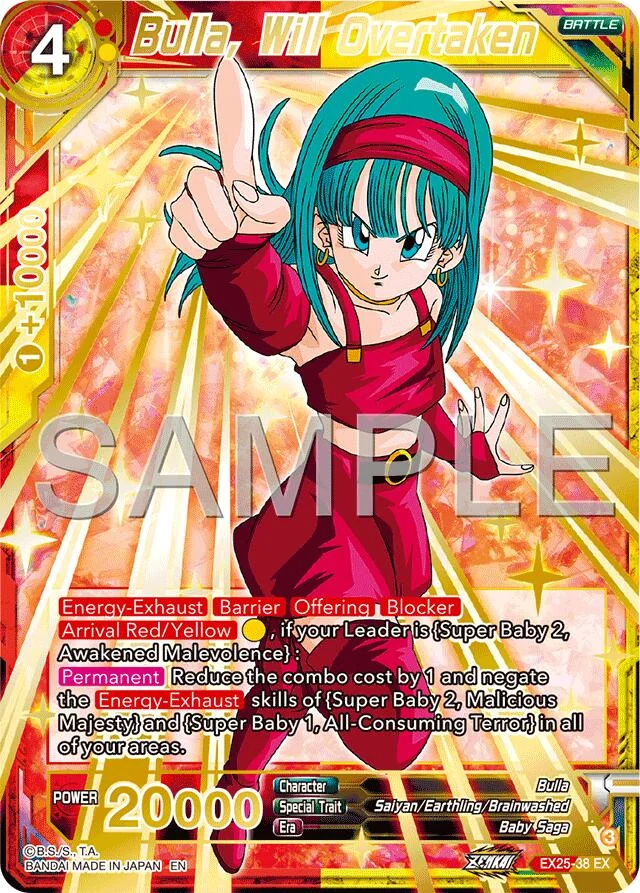 Bulla, Will Overtaken 「EX25-38」「EN」