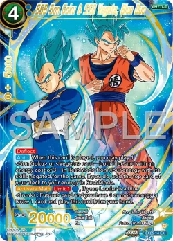 SSB Son Goku & SSB Vegeta, Blue Duo 「EX25-14」「EN」
