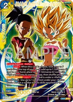 Kale & Caulifla, Becoming the Strongest in the Multiverse 「EX25-39」「EN」
