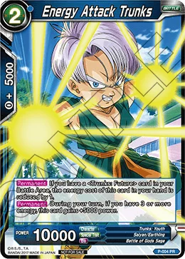 Energy Attack Trunks 「P-004」「EN」