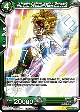 Intrepid Determination Bardock 「P-010」「EN」
