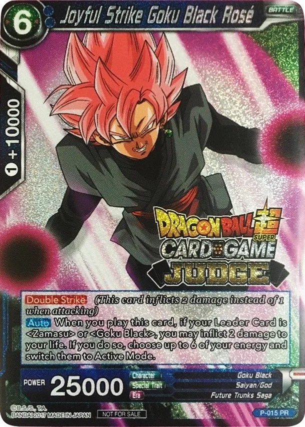 Joyful Strike Goku Black Rose 「P-015」「EN」