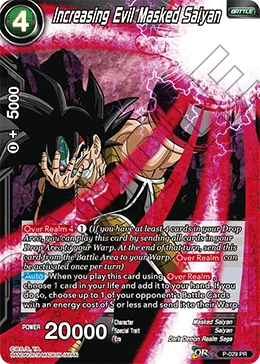 Increasing Evil Masked Saiyan 「P-029」「EN」