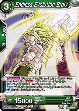 Endless Evolution Broly 「P-033」「EN」