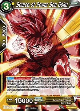 Source of Power Son Goku 「P-053」「EN」