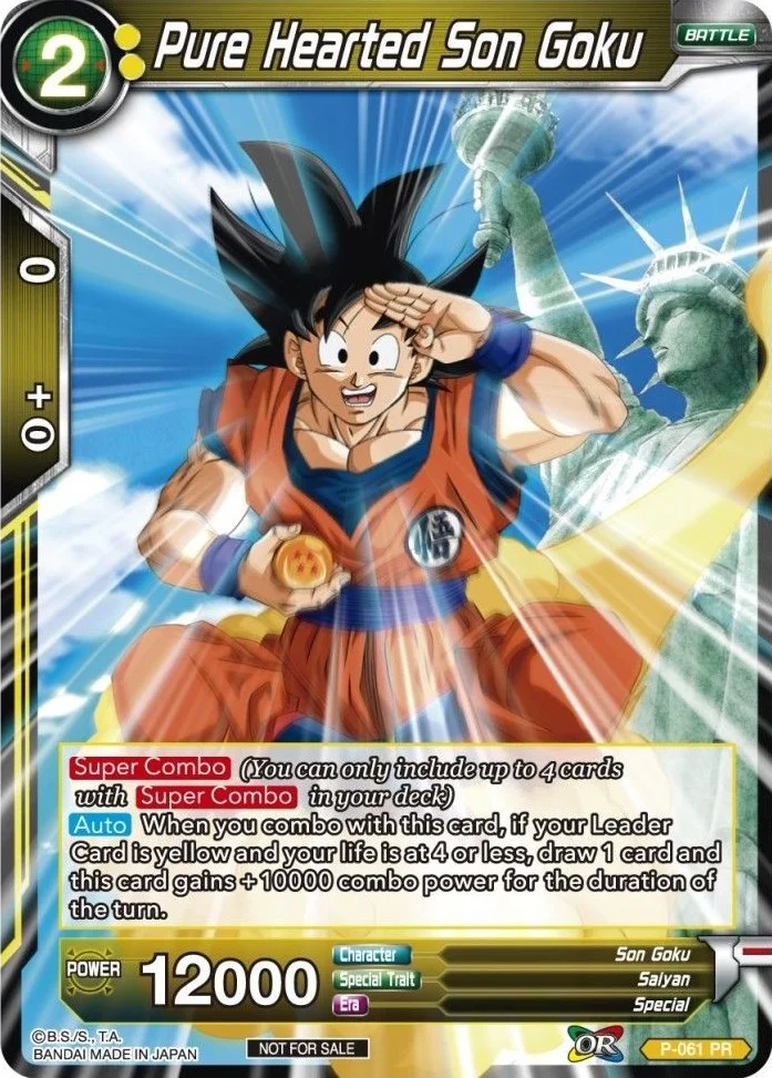 Pure Hearted Son Goku 「P-061」「EN」