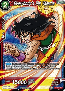 Everybody's Pal Yamcha 「P-077」「EN」