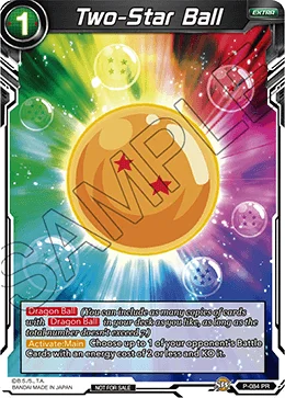 Two-Star Ball 「P-084」「EN」