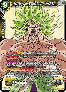 Broly, Explosive Wrath 「P-106」「EN」