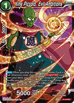 King Piccolo, Evil Ambitions 「P-119」「EN」