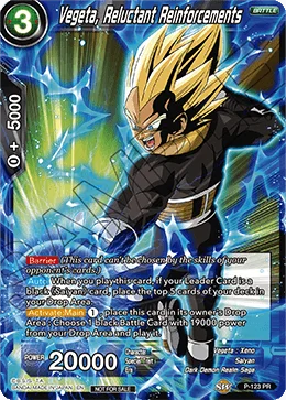 Vegeta, Reluctant Reinforcements 「P-123」「EN」