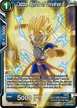 Cabba, Bonds of Universe 6 「P-127」「EN」
