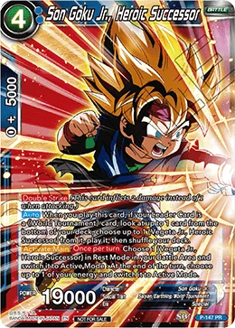 Son Goku Jr., Heroic Successor 「P-147」「EN」