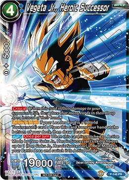 Vegeta Jr., Heroic Successor 「P-148」「EN」
