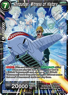 Announcer, Witness of History 「P-162」「EN」