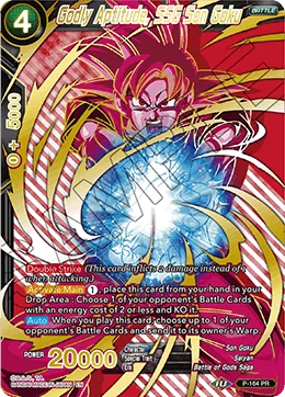 Godly Aptitude, SSG Son Goku 「P-164」「EN」
