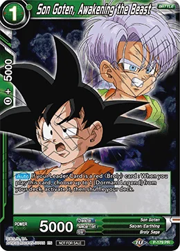 Son Goten, Awakening the Beast 「P-179」「EN」