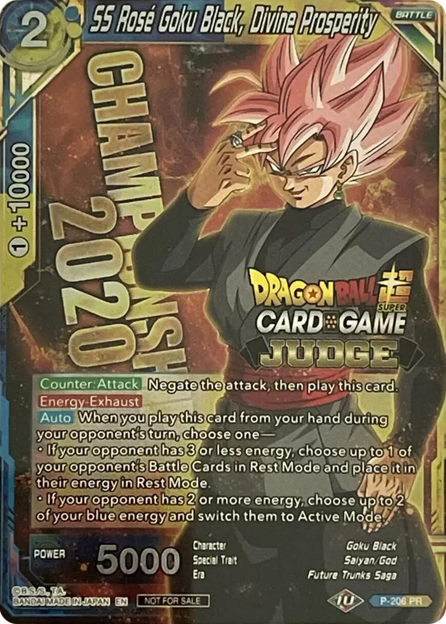SS Rose Goku Black, Divine Prosperity 「P-206_PR」「EN」