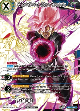 SS Rose Goku Black, Unison of Extermination 「P-212」「EN」