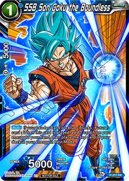 SSB Son Goku the Boundless 「P-217」「EN」