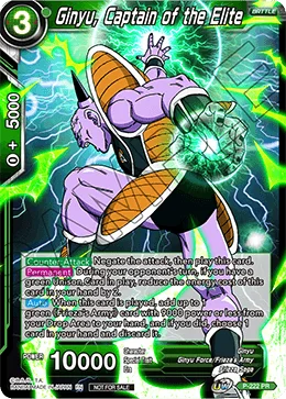 Ginyu, Captain of the Elite 「P-222」「EN」