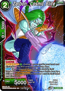 Zarbon, Cosmic Elite 「P-223」「EN」