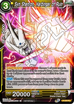 Syn Shenron, Harbinger of Ruin 「P-228」「EN」