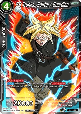 SS Trunks, Solitary Guardian 「P-229」「EN」