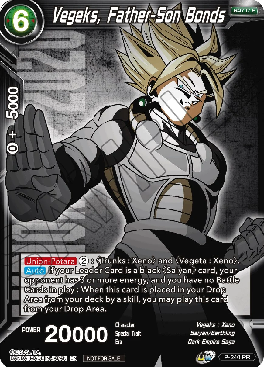 Vegeks, Father-Son Bonds 「P-240」「EN」