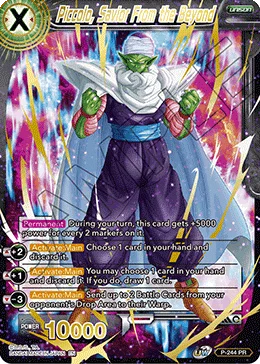 Piccolo, Savior From the Beyond 「P-244_PR」「EN」