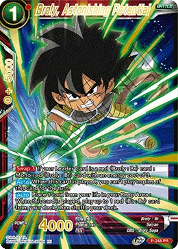 Broly, Astonishing Potential 「P-248_PR」「EN」