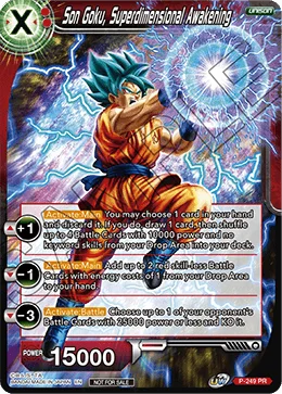 Son Goku, Superdimensional Awakening 「P-249」「EN」