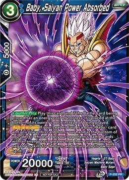 Baby, Saiyan Power Absorbed 「P-252」「EN」