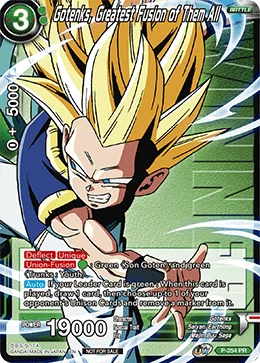 Gotenks, Greatest Fusion of Them All 「P-254_PR」「EN」