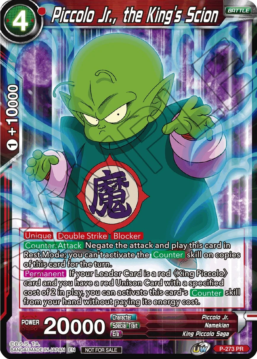 Piccolo Jr., the King's Scion 「P-273」「EN」