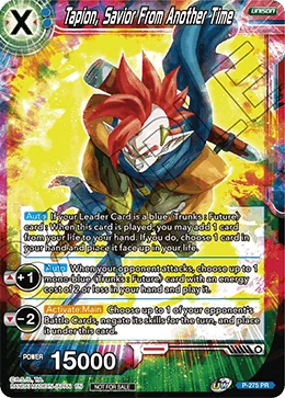 Tapion, Savior From Another Time 「P-275」「EN」