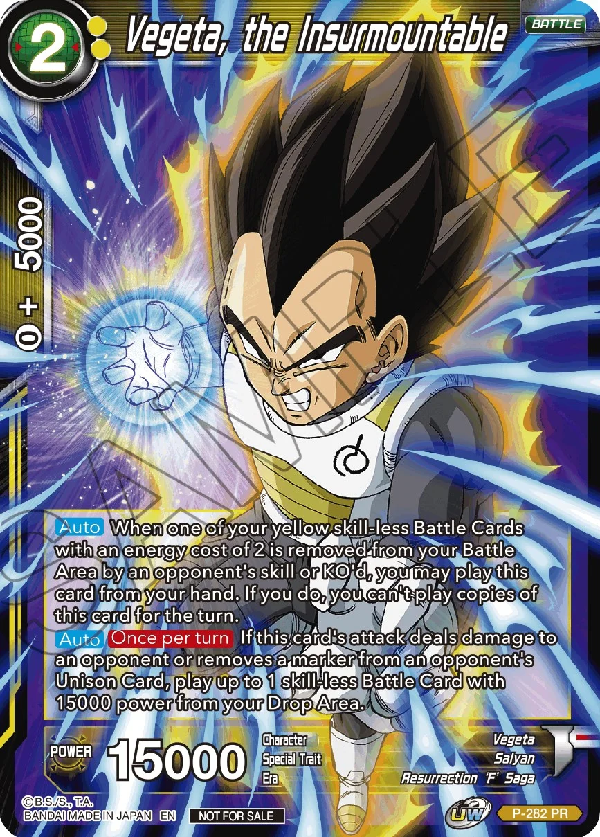 Vegeta, the Insurmountable 「P-282」「EN」