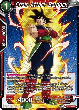 Chain Attack Bardock 「P-293」「EN」