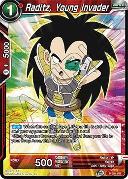 Raditz, Young Invader 「P-294」「EN」