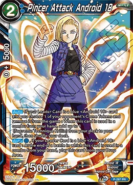 Pincer Attack Android 18 「P-297」「EN」