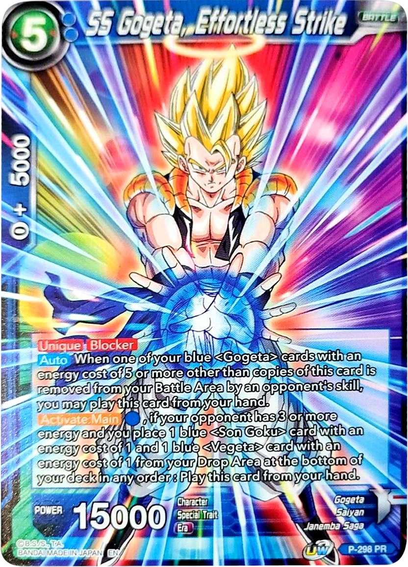 SS Gogeta, Effortless Strike 「P-298」「EN」