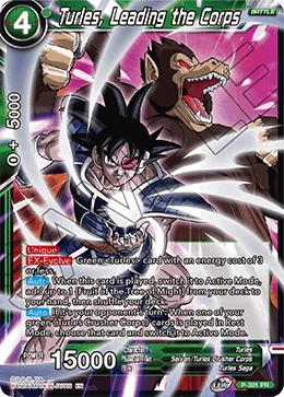 Turles, Leading the Corps 「P-301」「EN」