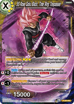 SS Rose Goku Black, Time Ring Trespasser 「P-303」「EN」
