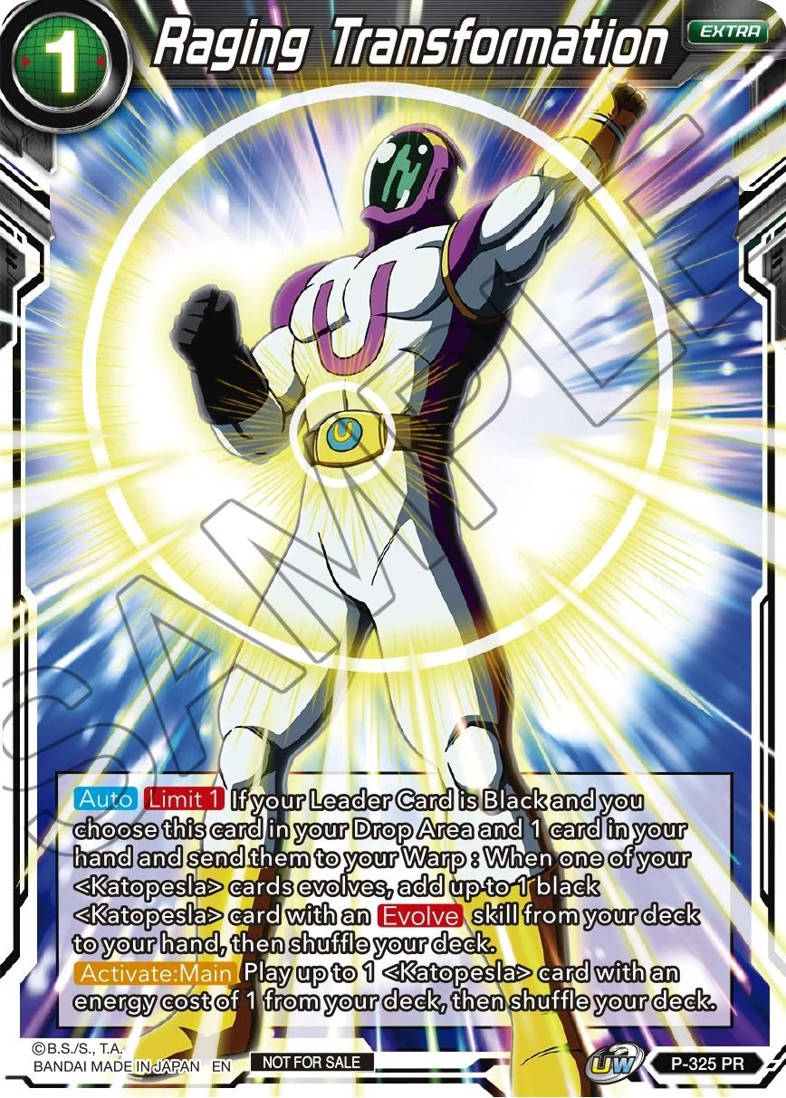Raging Transformation 「P-325」「EN」