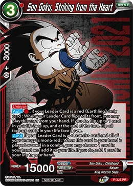 Son Goku, Striking from the Heart 「P-328」「EN」