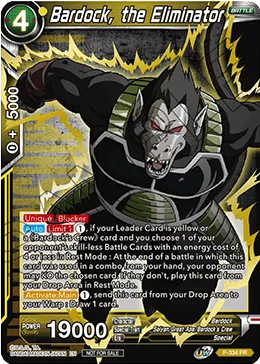 Bardock, the Eliminator 「P-334」「EN」