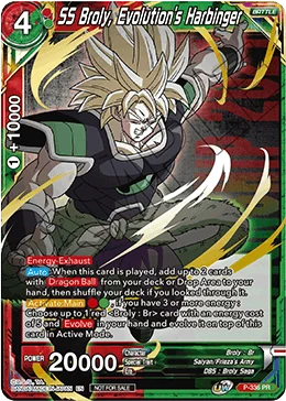 SS Broly, Evolution's Harbinger 「P-336」「EN」