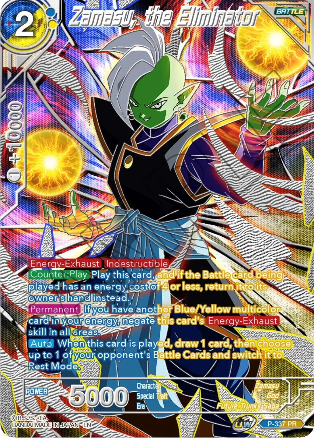Zamasu, the Eliminator 「P-337_PR」「EN」