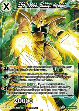 SS3 Nappa, Golden Invader 「P-339」「EN」